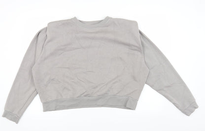 Womens UK Size L H&M Grey Pullover Jumper