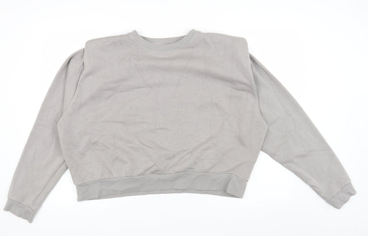 Womens UK Size L H&M Grey Pullover Jumper