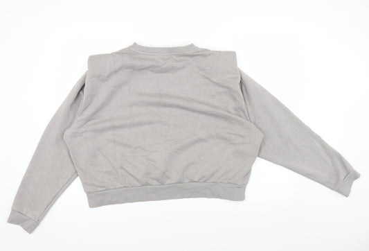Womens UK Size L H&M Grey Pullover Jumper