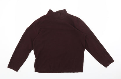 Uniqlo Womens Brown Polyester Pullover Sweatshirt Size S Pullover