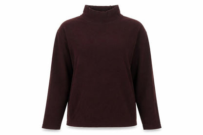Uniqlo Womens Brown Polyester Pullover Sweatshirt Size S Pullover