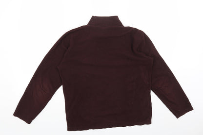 Uniqlo Womens Brown Polyester Pullover Sweatshirt Size S Pullover