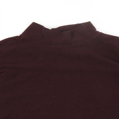 Uniqlo Womens Brown Polyester Pullover Sweatshirt Size S Pullover