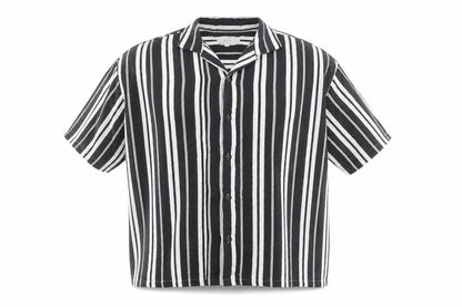 Mens UK Size M Loom Multicoloured  Button-Up Short Sleeve Casual Shirt