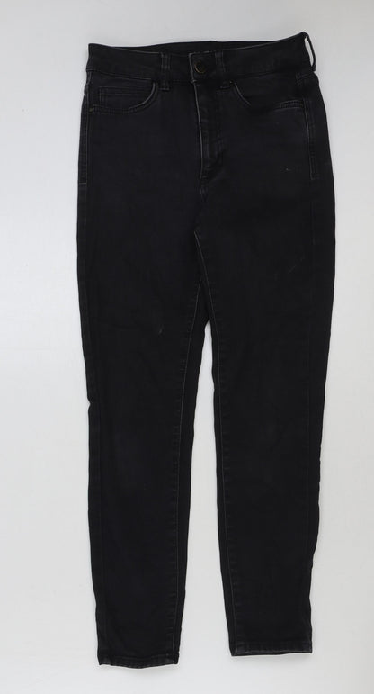Womens UK Size 8 Marks and Spencer Regular Fit Skinny Black Jeans