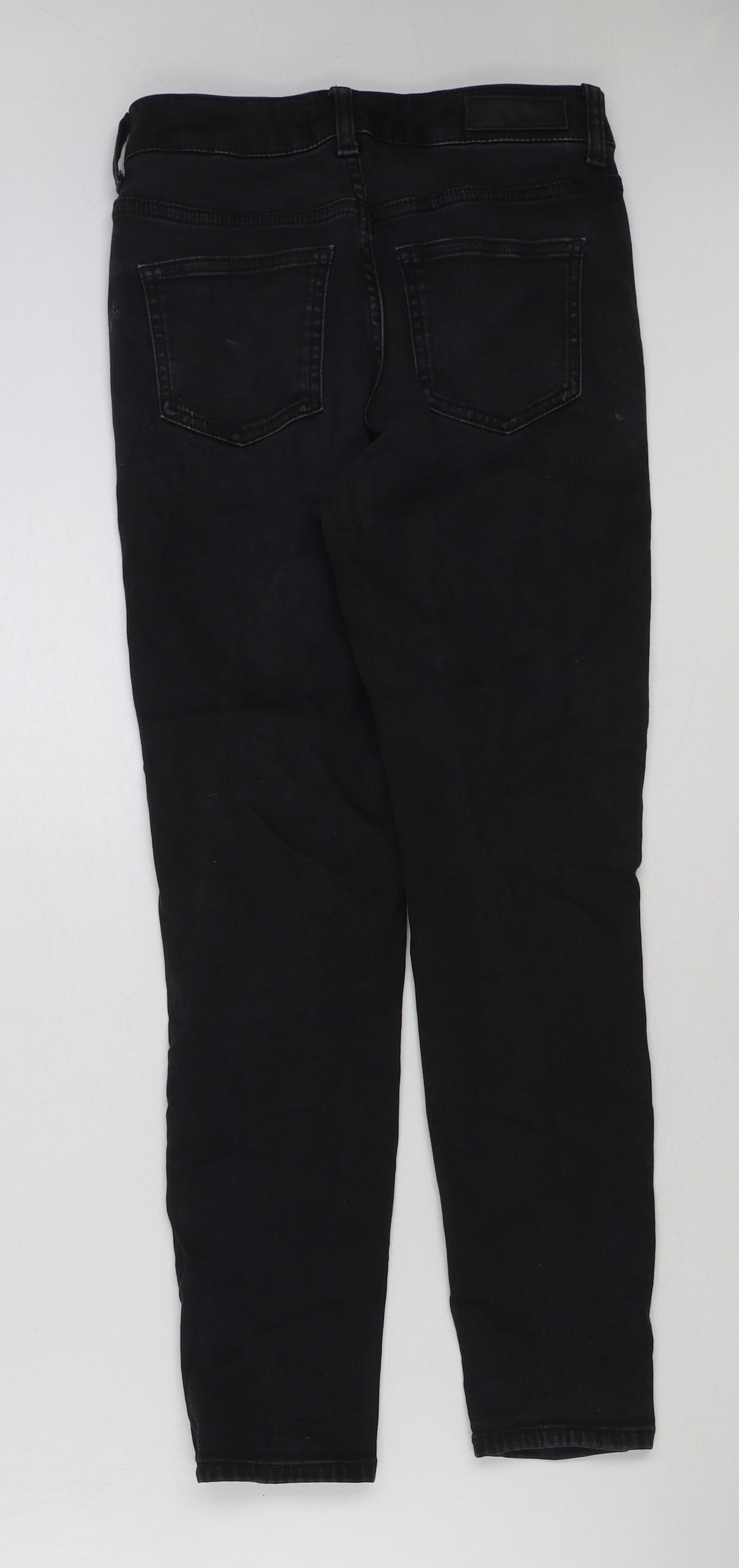 Womens UK Size 8 Marks and Spencer Regular Fit Skinny Black Jeans
