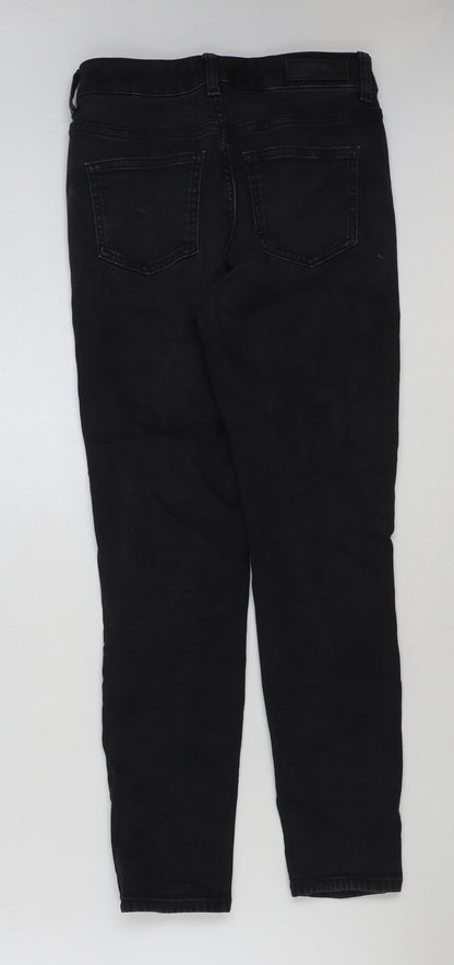 Womens UK Size 8 Marks and Spencer Regular Fit Skinny Black Jeans