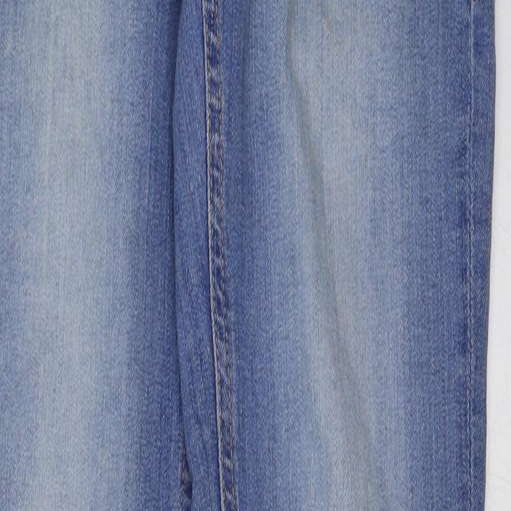 &denim Womens Blue Cotton Skinny Jeans Size 27 in L32 in Regular Button