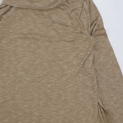 Jones New York Womens Beige Polyester Pullover Sweatshirt Size L Pullover