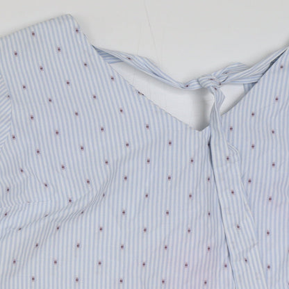 Womens UK Size 14 Matalan Blue Basic Blouse