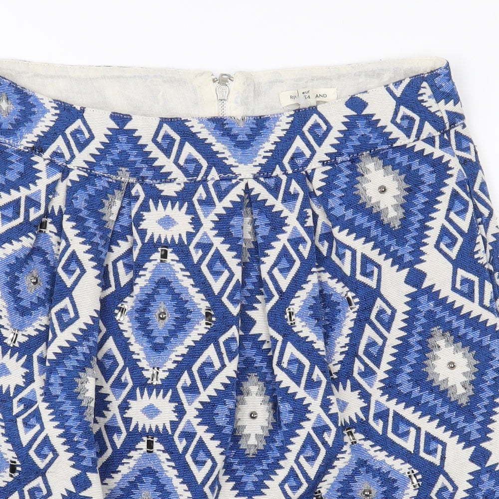 Womens UK Size 8 River Island Mini  Skirt