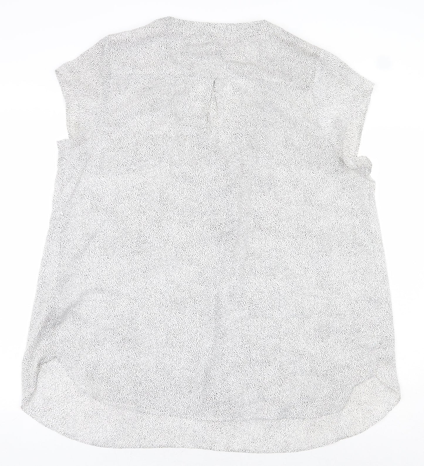 Womens UK Size XL H&M White Basic Blouse