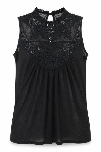 Womens UK Size 10 Atmosphere Black Basic Blouse