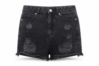 Womens UK Size 8 Denim & Co. Regular Fit Hot Pants Shorts