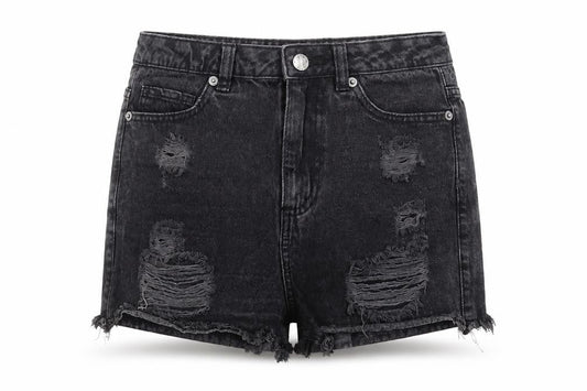 Womens UK Size 8 Denim & Co. Regular Fit Hot Pants Shorts