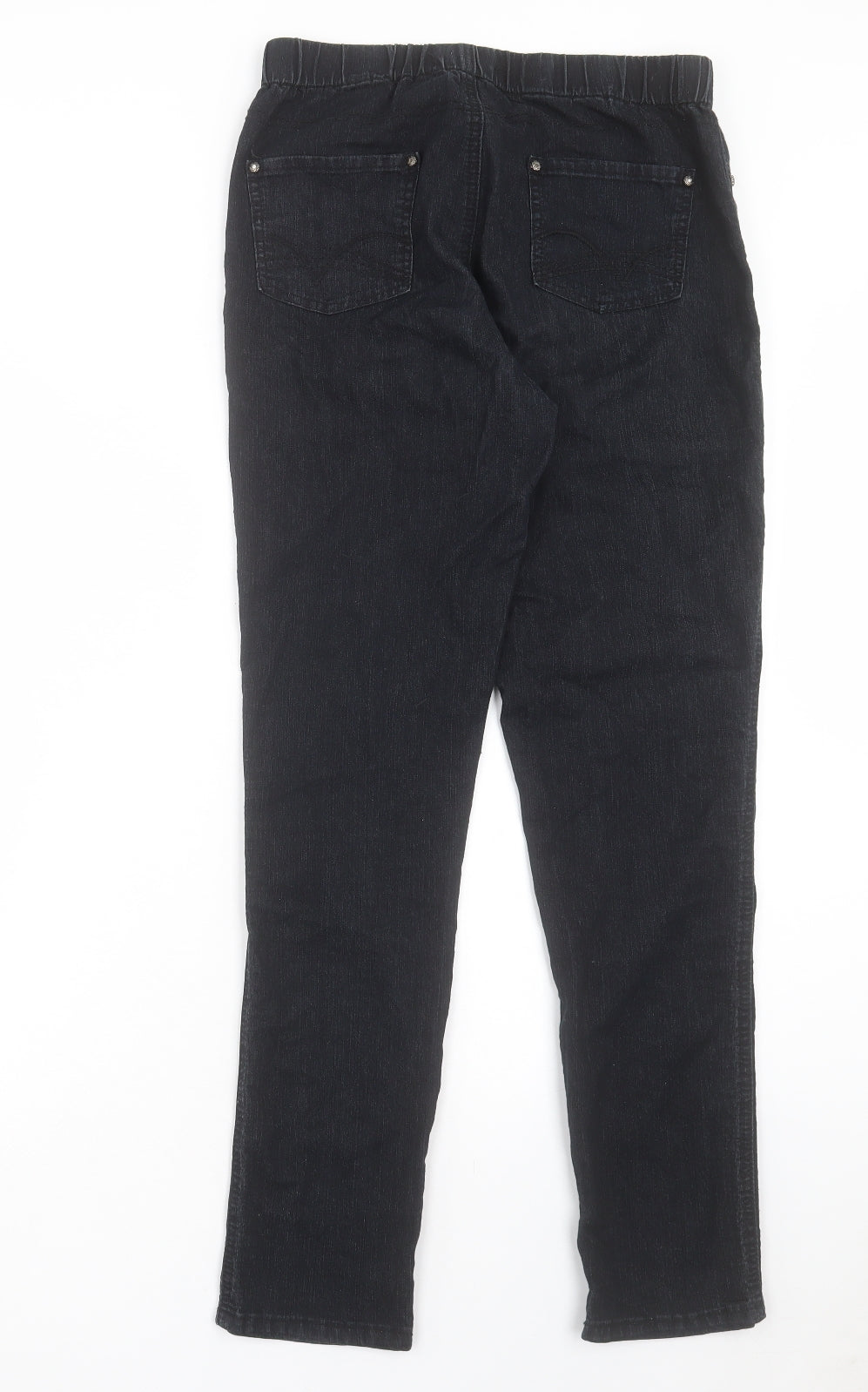 Womens UK Size 30 in Preworn Regular Fit Jegging Black Trousers