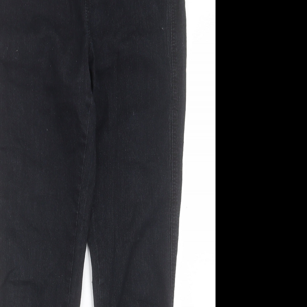Womens UK Size 30 in Preworn Regular Fit Jegging Black Trousers