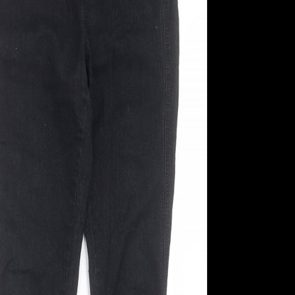Womens UK Size 30 in Preworn Regular Fit Jegging Black Trousers