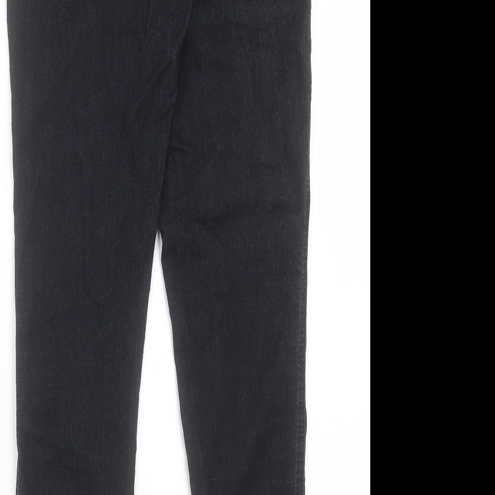 Womens UK Size 30 in Preworn Regular Fit Jegging Black Trousers