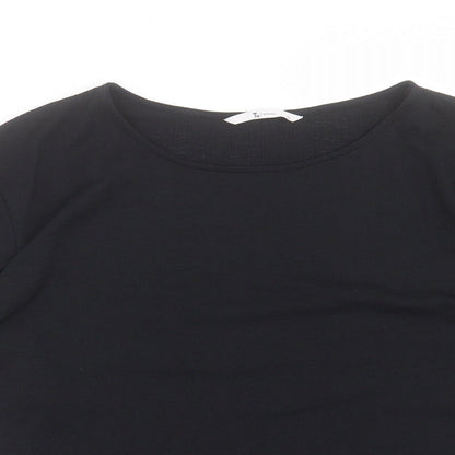 Womens UK Size 10 TU Black Basic T-Shirt