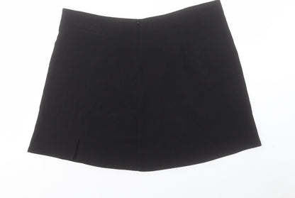 CIDER Womens Beige Polyester Mini Skirt Size 2XL Zip