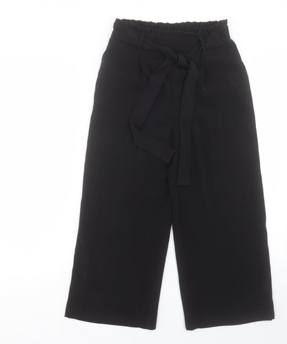 Womens UK Size 6 New Look Regular Fit  Black Trousers