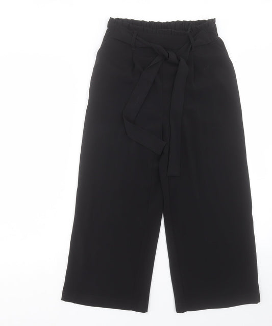 Womens UK Size 6 New Look Regular Fit  Black Trousers
