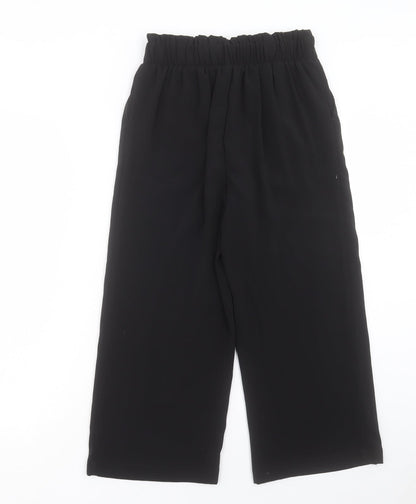 Womens UK Size 6 New Look Regular Fit  Black Trousers
