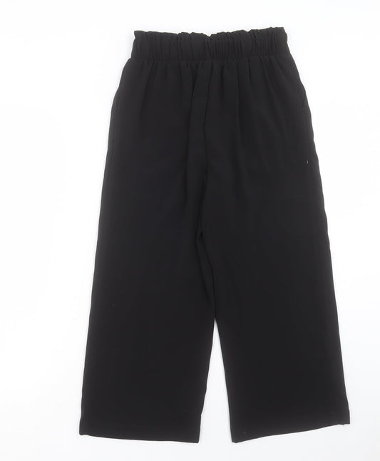 Womens UK Size 6 New Look Regular Fit  Black Trousers