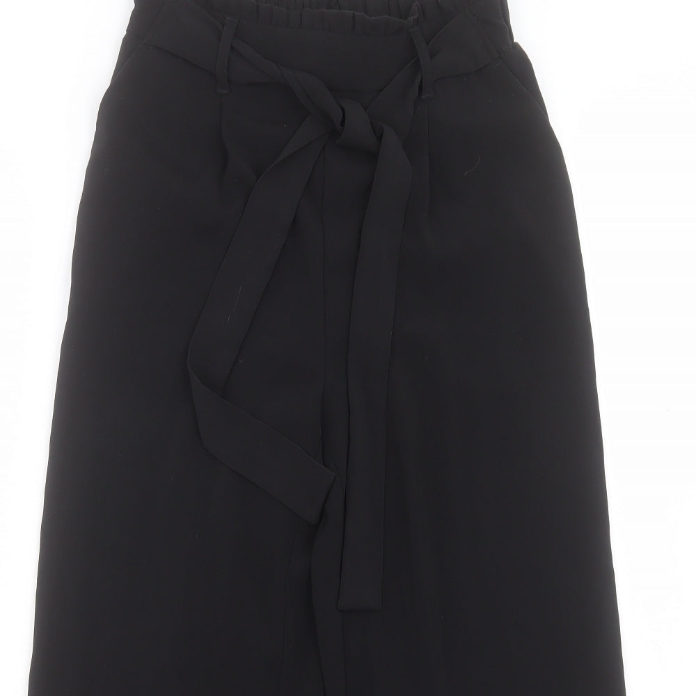 Womens UK Size 6 New Look Regular Fit  Black Trousers