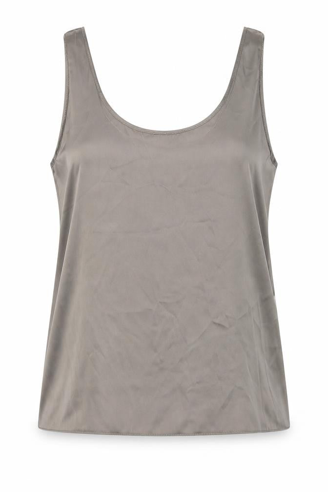 Womens UK Size L Zara Brown Camisole Tank