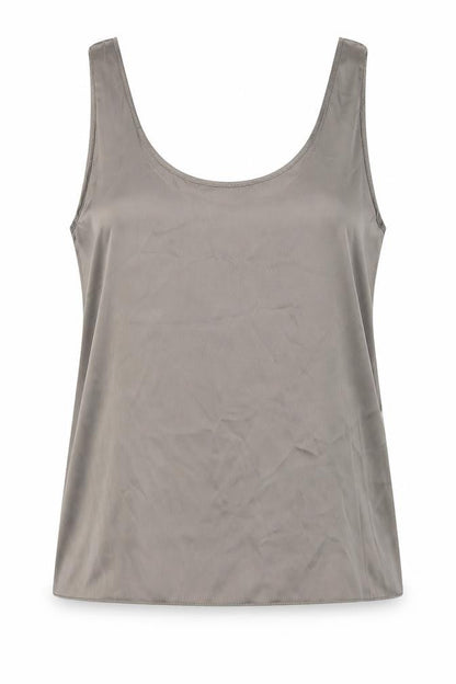 Womens UK Size L Zara Brown Camisole Tank