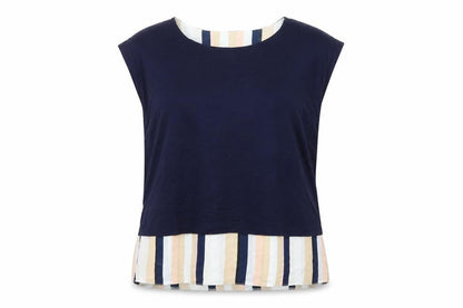 Womens UK Size 14 Wallis Multicoloured Basic T-Shirt