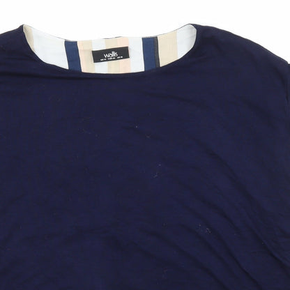 Womens UK Size 14 Wallis Multicoloured Basic T-Shirt