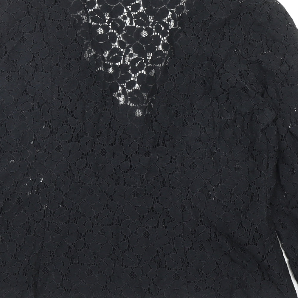 Womens UK Size 10 Red Herring Black Jacket
