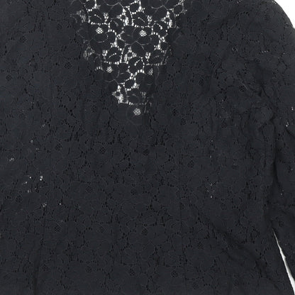 Womens UK Size 10 Red Herring Black Jacket