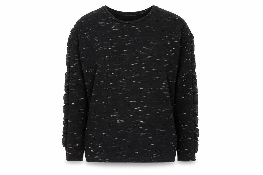Womens UK Size S Papaya Black Pullover Jumper