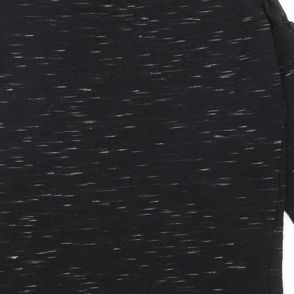 Womens UK Size S Papaya Black Pullover Jumper