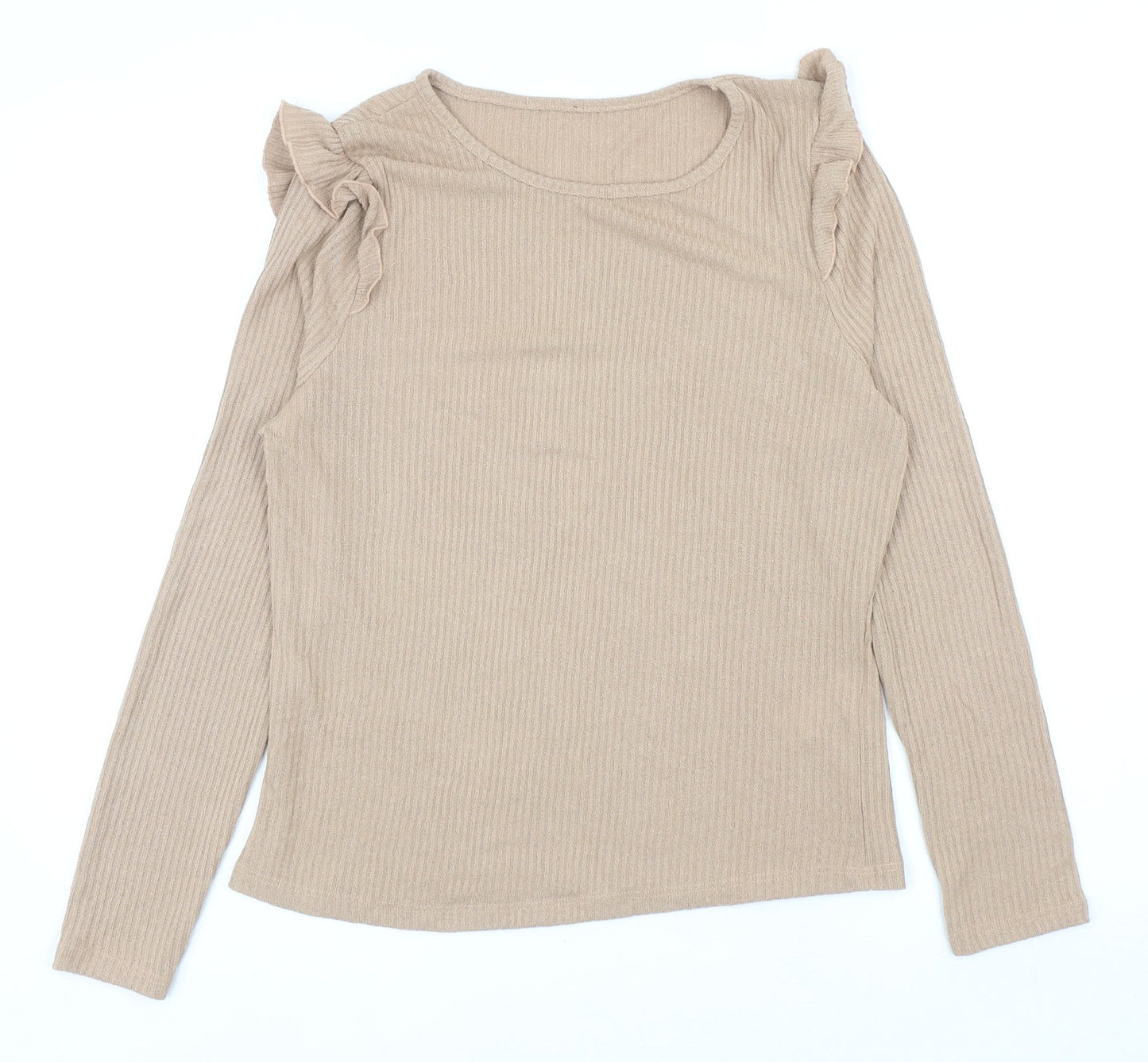 Womens UK Size 12 New Look Beige Pullover Jumper