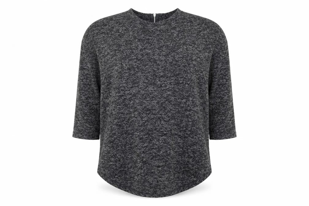 Womens UK Size XS Primark Grey Pullover Jumper