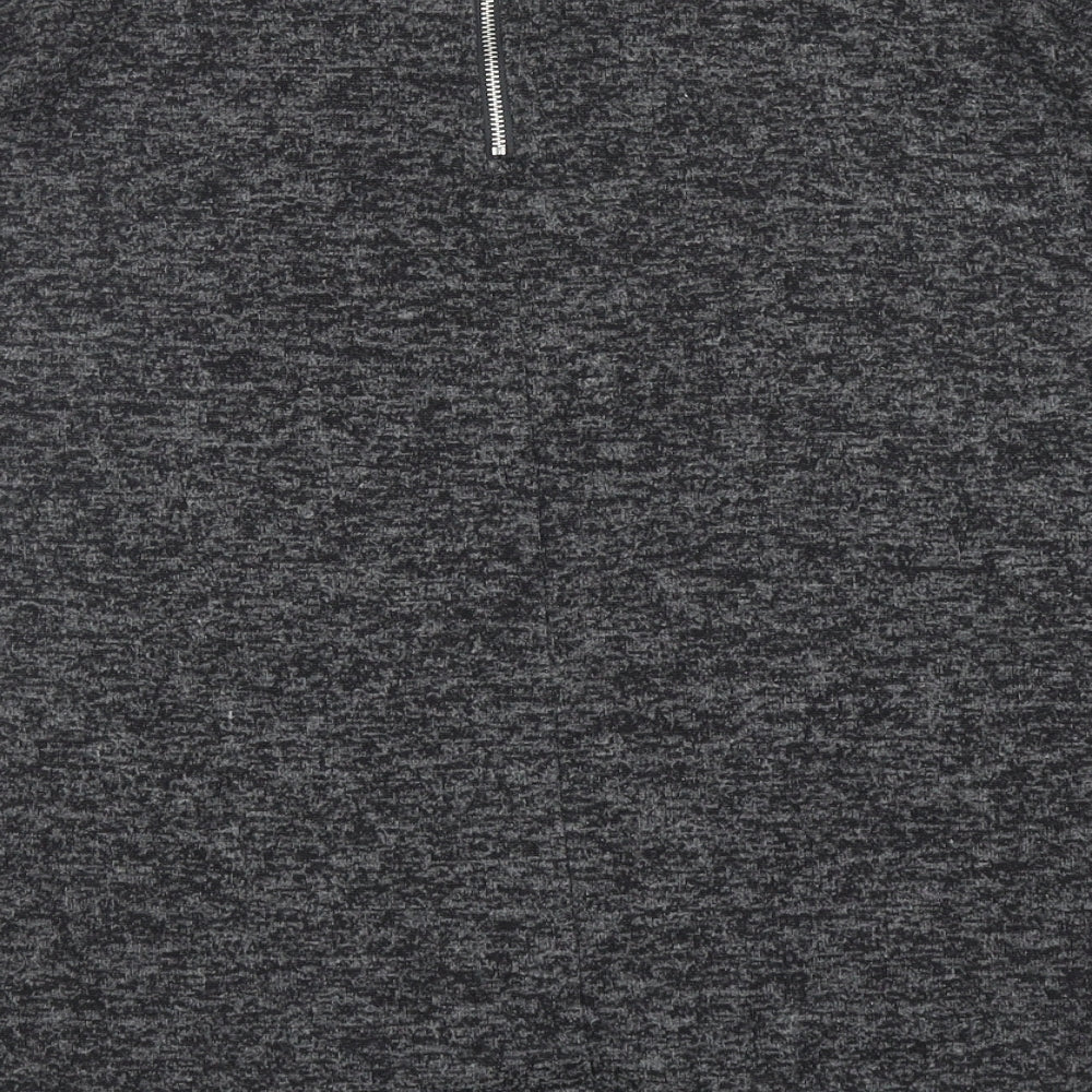 Primark Womens Grey Round Neck Polyester Pullover Jumper Size XS - UK Size 6-8