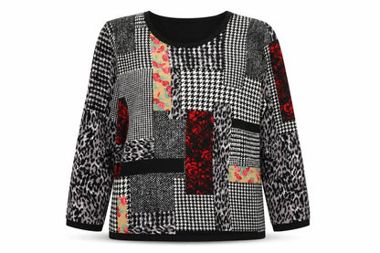 Womens UK Size S Casamia Multicoloured Pullover Jumper