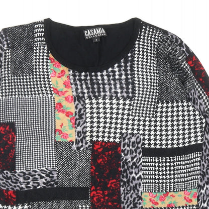 Womens UK Size S Casamia Multicoloured Pullover Jumper
