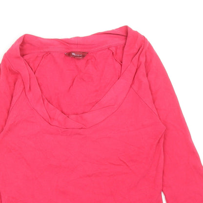 Womens UK Size 10 Monsoon Pink Basic T-Shirt