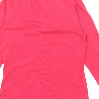 Womens UK Size 10 Monsoon Pink Basic T-Shirt