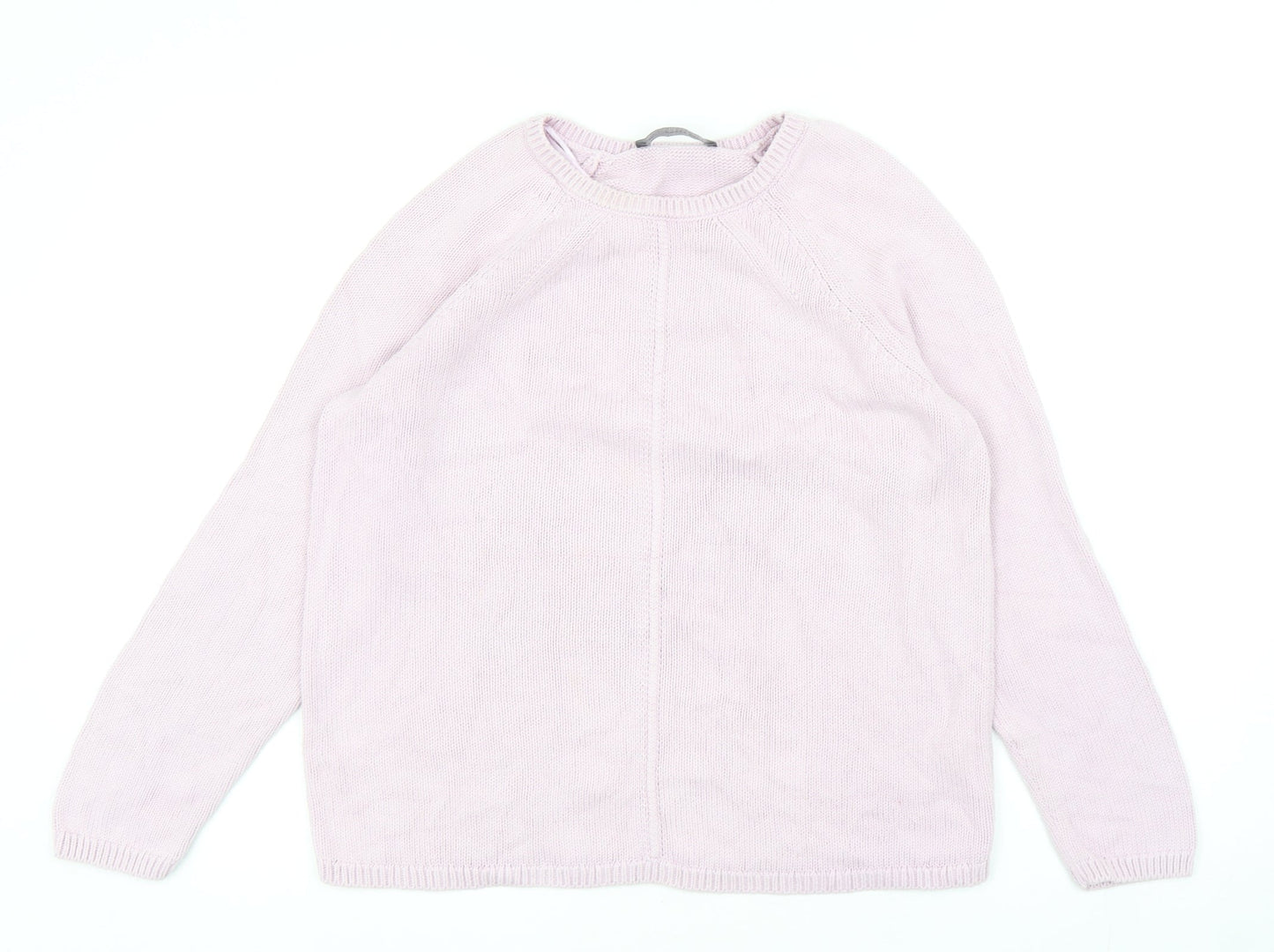 Womens UK Size 12 Marks and Spencer Purple Pullover Jumper