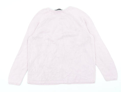 Womens UK Size 12 Marks and Spencer Purple Pullover Jumper