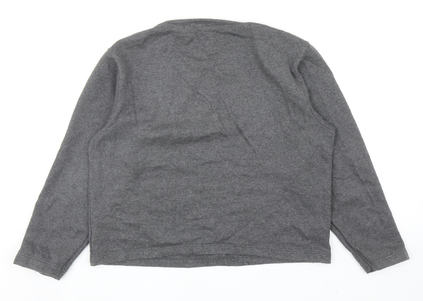 Clockhouse Womens Grey Cotton Pullover Sweatshirt Size L Pullover