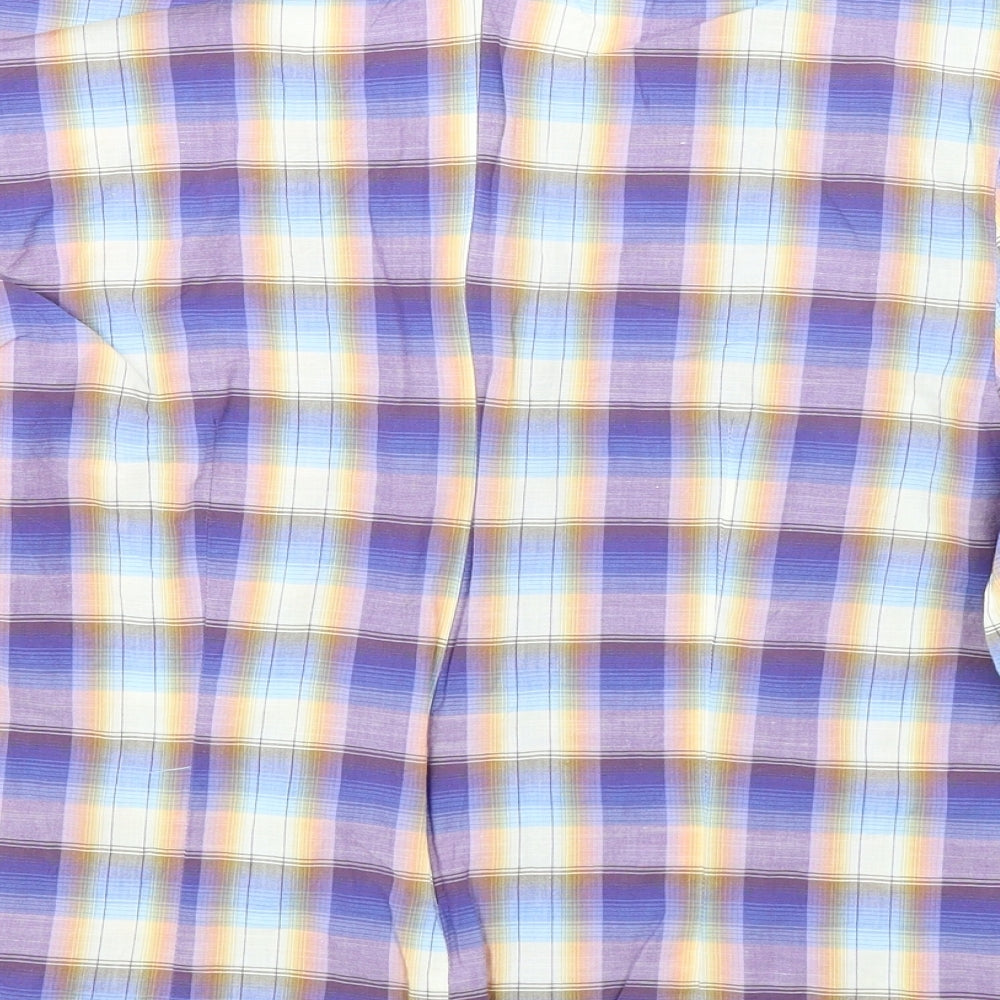 Womens UK Size L Zara Multicoloured Basic Blouse