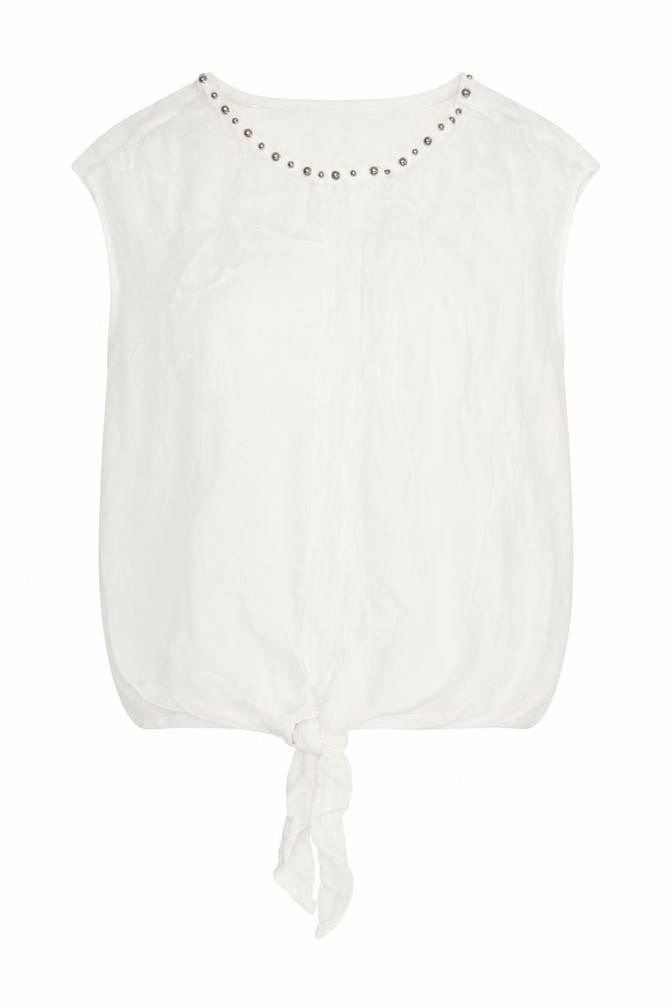 Womens UK Size 12 NEXT White Basic Blouse